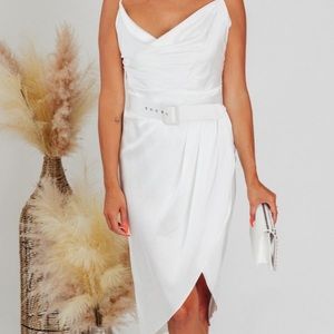 Black High Low Slip Dress